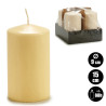 BOUGIE BLOC CREME LARGE 15CM