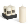 BOUGIE BLOC CREME LARGE 20CM
