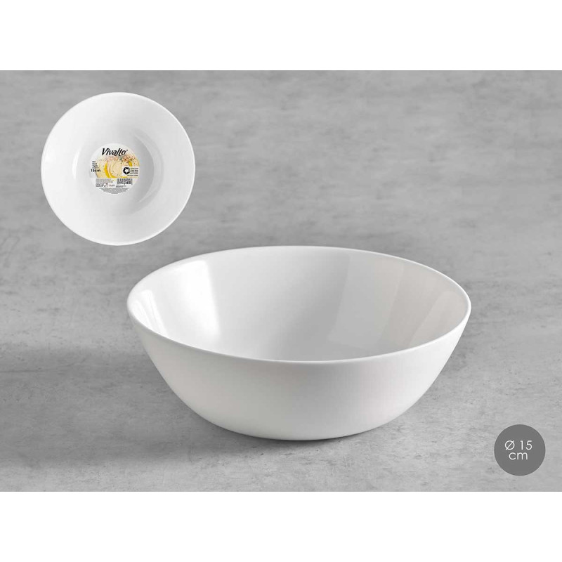 TAÇA LISA OPAL 15CM