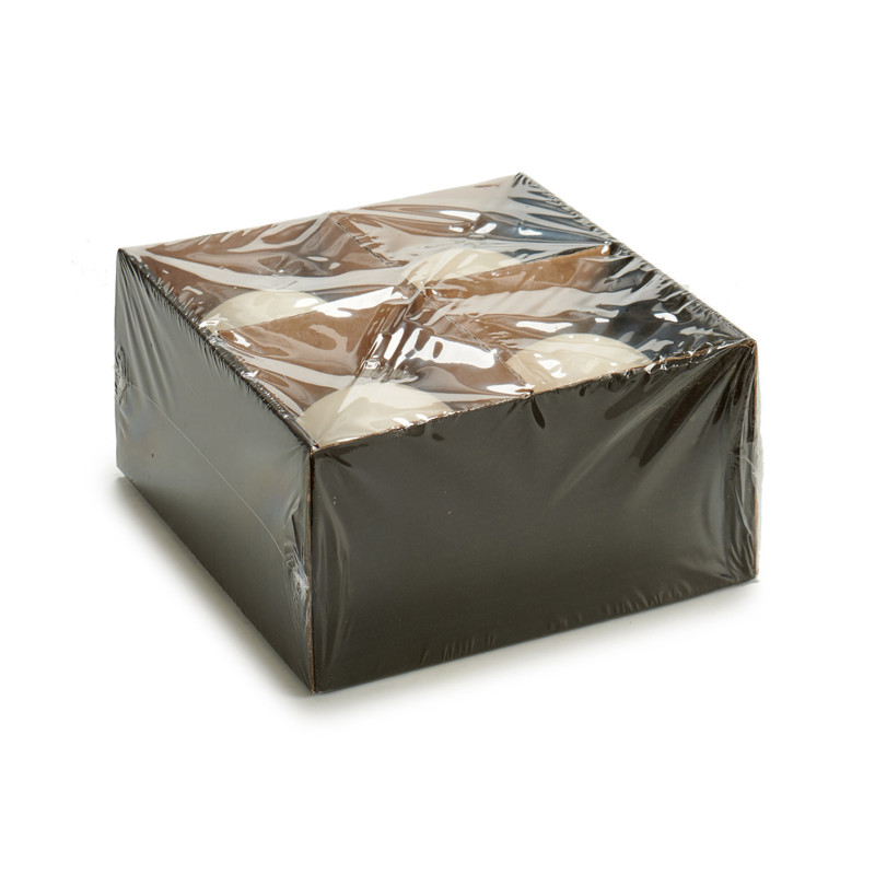 BOUGIE BOULE CREME DIAM 7,5CM