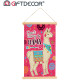 TABLEAU PARCHEMIN FLAME ASSORT2 33X54CM