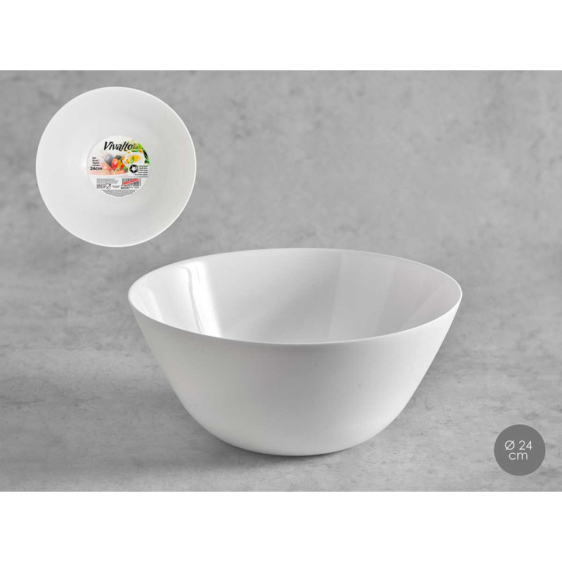 BOWL OPAL SMOOTH 24CM