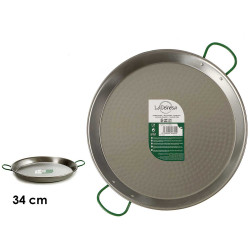 POELE A PAELLA POLIE 34 CM 6 RATIONS