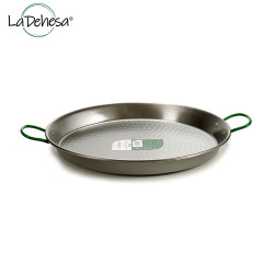 POLISHED PAELLA PAN 34 CM 6 PORTIONS