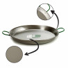 POLISHED PAELLA PAN 50 CM 13 PORTIONS