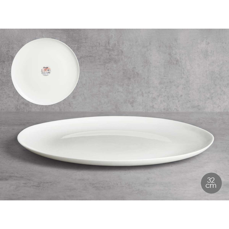 PIZZA PLATE OPAL SMOOTH 32CM