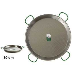 POELE A PAELLA POLIE 80 CM 40 RATIONS