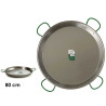 POELE A PAELLA POLIE 80 CM 40 RATIONS