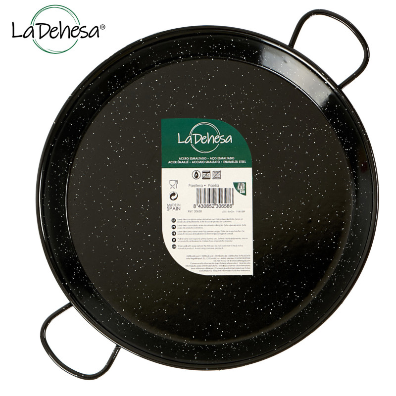 POELE A PAELLA EMAILLE 34 CM 6 RATIONS