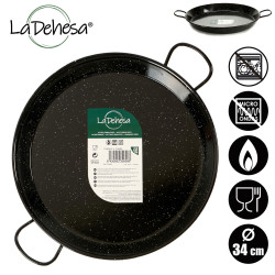POELE A PAELLA EMAILLE 34 CM 6 RATIONS