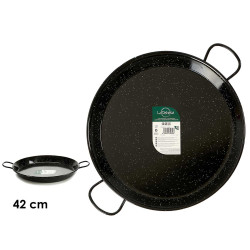 POELE A PAELLA EMAILLE 42 CM 10 RATIONS