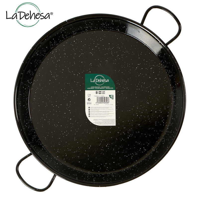 POELE A PAELLA EMAILLE 42 CM 10 RATIONS