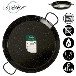 PAELLERA SMALTATA 42 CM 10 RAZIONI