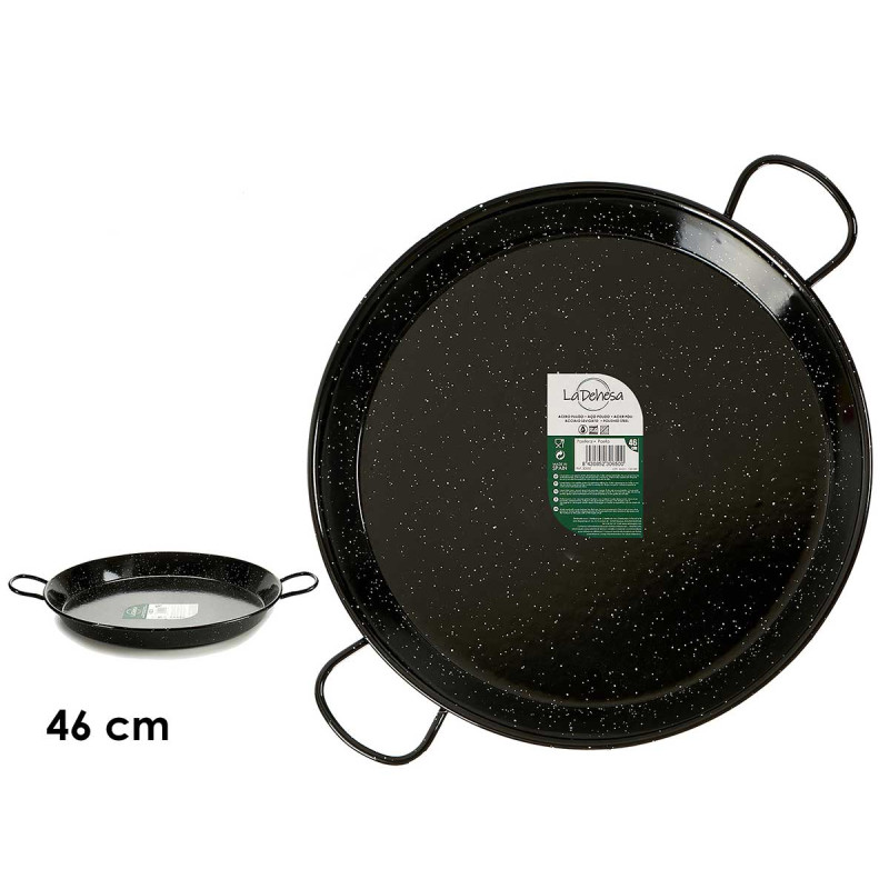 POELE A PAELLA EMAILLE 46 CM 12 RATIONS