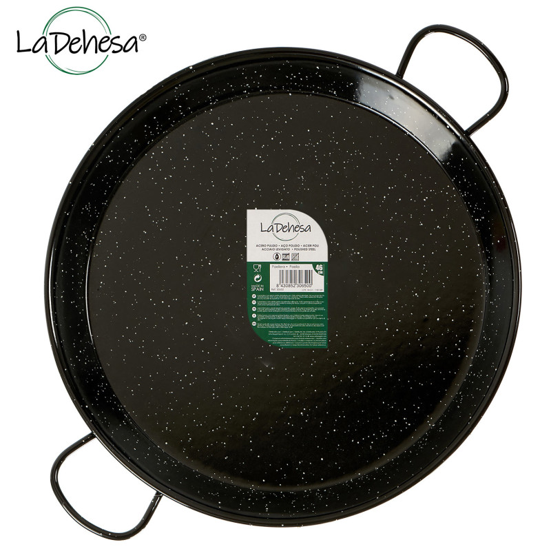 POELE A PAELLA EMAILLE 46 CM 12 RATIONS