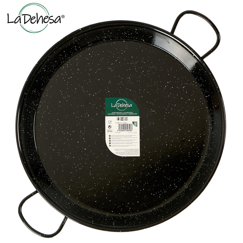 POELE A PAELLA EMAILLE 55 CM 16 RATIONS