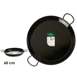 POELE A PAELLA EMAILLE 60 CM 20 RATIONS