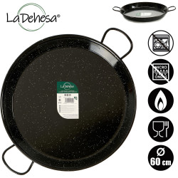 POELE A PAELLA EMAILLE 60 CM 20 RATIONS