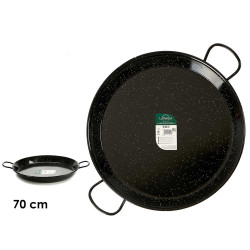PAELLERA ESMALTADA 70 CM 30 PORÃOES