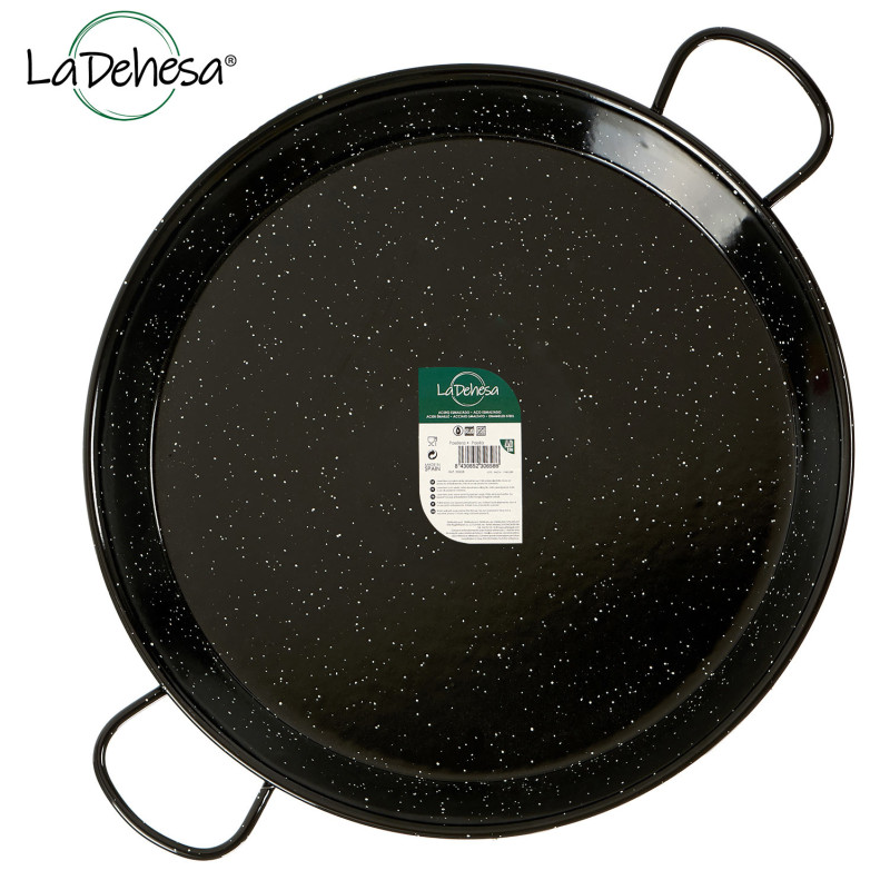 POELE A PAELLA EMAILLE 70 CM 30 RATIONS