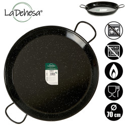 POELE A PAELLA EMAILLE 70 CM 30 RATIONS
