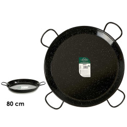 POELE A PAELLA EMAILLE 80 CM 40 RATIONS