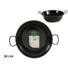 DEEP ENAMELED FRYING PAN 24 CM