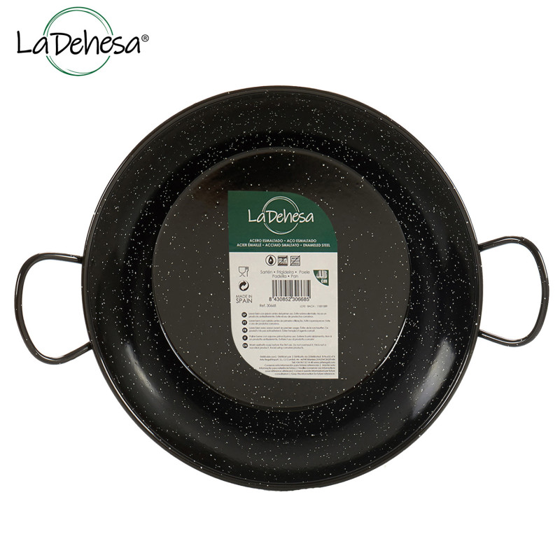 SARTEN HONDA ESMALTADA CON ASAS 24 CM