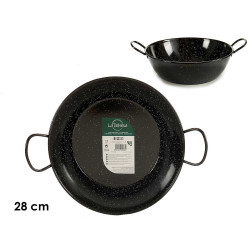 SERTA FUNDA ESMALTADA COM ASAS 28CM