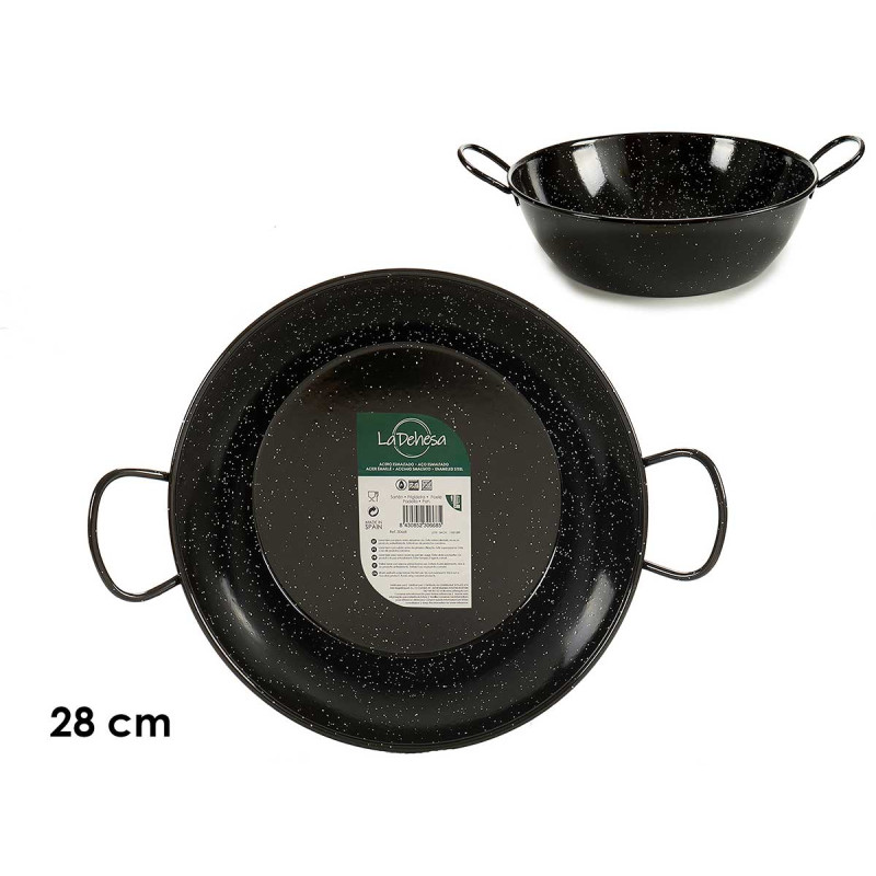 SERTA FUNDA ESMALTADA COM ASAS 28CM