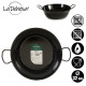 DEEP ENAMELED FRYING PAN 32 CM