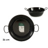 DEEP ENAMELED FRYING PAN 36 CM