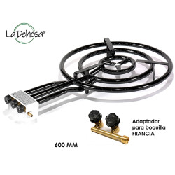 BRUCIATORE PAELLERO FRANCIA A GAS 600MM