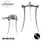 ADJUSTABLE BURNER TRIPOD