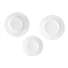 SET VAISSELLE RELIEF OPAL 18PCS