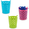 CESTA PLASTICO REDONDA MULTIUSOS SURT 4