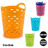 PLASTIC ROUND MULTIPURPOSE BASKET MIX 4