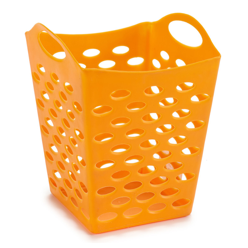 SQUARE PLASTIC MULTIPURPOSE BASKET MIX 4