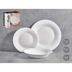 SET VAJILLA LISA OPAL 18PZS