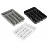 PORTA TALHERES PLASTICO 5 DIVISOES SORT