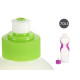 GARRAFA PLASTICO COM TAMPA SORT 4 COR