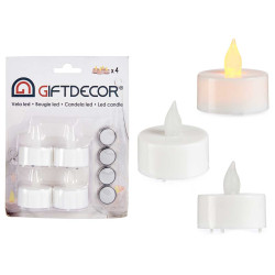 SET 4 VELAS TEALIGHT LED