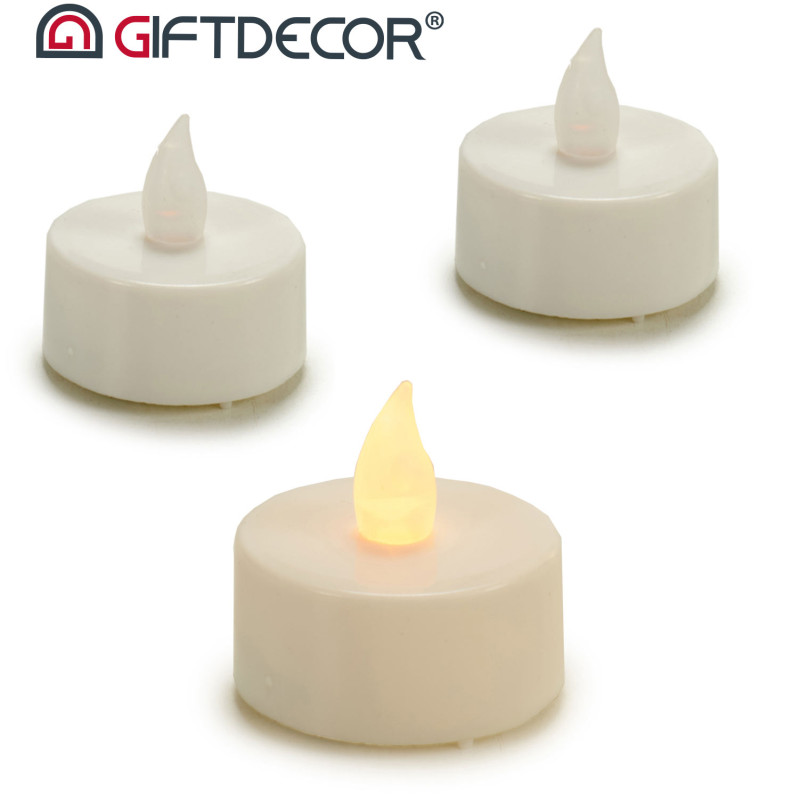 SET 4 VELAS TEALIGHT LED