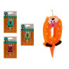 BOUGIE ANNIVERSAIRE ANIMAUX 0 4 COLORIS