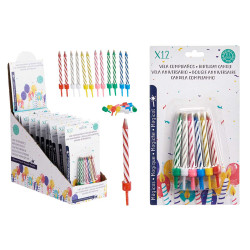 SET CANDELINE COMPLEANNO MAGICHE ASS 2 M