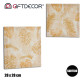 CANVAS 28X28 NATURAL LEAF SURT 2