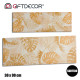 CANVAS 30X90 NATURAL LEAF SET 2