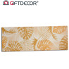 CADRE EN TOILE 45X135 FEUILLE NATUREL SE