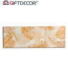 CANVAS 45X135 NATURAL LEAF SET 2