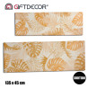 CANVAS 45X135 NATURAL LEAF SET 2